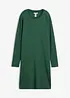 Úpletové šaty s áčkovou linií, ze směsi s viskózou, bonprix