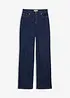 Džíny Loose Straight Mid Waist, Full Length, bonprix