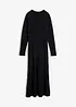 Maxi šaty z jemné pleteniny s podílem kašmíru, bonprix