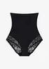 Stahovací kalhotky se srdíčkovou krajkou, silný tvarující efekt, bonprix