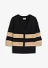 Bavlněný pletený kabátek s proužky, bonprix