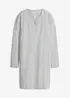 Šaty na doma z měkkého žebrovaného materiálu, bonprix