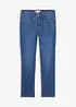 Džíny Slim Fit, Mid Waist, organická bavlna, bonprix