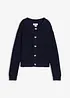 Kabátek z hrubé pleteniny, s tepanými knoflíky, bonprix