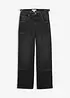 Džíny Wide Leg, Mid Waist, bonprix