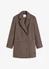 Krátký kabát s vlněným vzhledem, bonprix