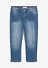 Džíny Slim Fit, Mid Waist, zkrácené, bonprix