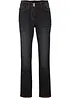 Termo džíny s pohodlnou pasovkou, Straight, Mid Waist, bonprix