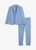 Oblek ze super strečového materiálu, Slim Fit (2dílný), bonprix