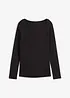 Tričko s dlouhým rukávem, z čisté organické bavlny, bonprix