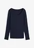 Tričko s dlouhým rukávem, z čisté organické bavlny, bonprix