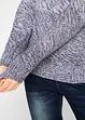 Svetr ze silnější pleteniny s barevným přechodem, bonprix