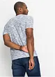 Tričko Henley, krátký rukáv, z čisté bavlny, bonprix