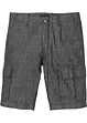 Cargo bermudy z čisté bavlny, Loose Fit, bonprix