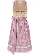 Dirndl se zástěrou, délka ke kolenům, bpc bonprix collection