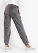 Joggingové kalhoty s náplety, bonprix