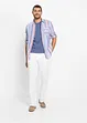 Chino kalhoty Regular Fit, Straight, z čistého lnu, bonprix