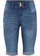 Džínové bermudy Mid Waist, bonprix