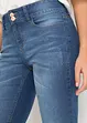 Džínové bermudy Mid Waist, bonprix