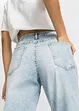 Džíny Mom s obnošenými efekty, High Waist, bonprix