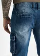 Džínové Cargo bermudy, Relaxed Fit, bonprix