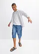 Dlouhé džínové bermudy, Relaxed Fit, bonprix