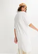 Dlouhá oversize halenka z bavlněného mušelínu, bonprix