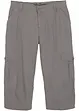 3/4 kalhoty z čisté bavlny, Loose Fit, bonprix