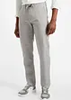 Chino kalhoty bez zapínání, sRegular Fit, se lnem, Straight, bonprix