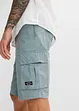 Cargo bermudy bez zapínání, pohodlný střih, Regular Fit, bonprix