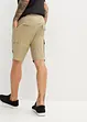 Cargo bermudy bez zapínání, pohodlný střih, Regular Fit, bonprix