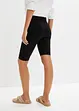 Krátké legíny z žebrovaného žerzeje, High Waist, bonprix
