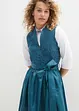 Dirndl a zástěra (2dílná souprava) v midi délce, bonprix