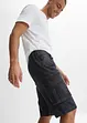 Džínové Cargo bermudy, Relaxed Fit, bonprix