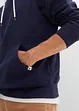 Mikina s kapucí v pohodlném střihu, bonprix