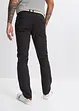 Strečové chino kalhoty Regular Fit, s pohodlným střihem a páskem, Straight, bonprix