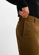 Chino kalhoty z manšestrového sametu, Regular Fit Straight, bpc selection
