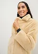 Oversized kabát s límcem s klopami, bpc bonprix collection