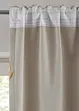 Zatemňovací závěs s lesklým potiskem (1 ks v balení), recyklovaný polyester, bonprix