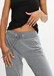 Joggingové kalhoty s náplety, bonprix