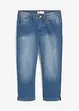 Džíny Slim Fit, Mid Waist, zkrácené, bonprix