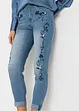 Džíny Slim Fit, Mid Waist, zkrácené, bonprix