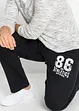 Joggingové kalhoty z čisté organické bavlny, bonprix