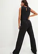 Velmi měkký Scuba jumpsuit, široké nohavice, rychleschnoucí, bonprix