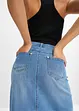 Strečová džínová sukně, High Waist, bonprix