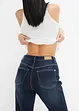 Wide Leg džíny High Waist, strečové, bonprix