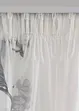 Závěs z mikrovlákna s natištěnými květy, bonprix