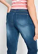 Džíny Boyfriend s elastickým pasem, Mid Waist, bonprix