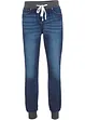 Džíny Boyfriend s elastickým pasem, Mid Waist, bonprix
