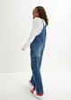 Džíny s laclem, Wide Leg, bonprix